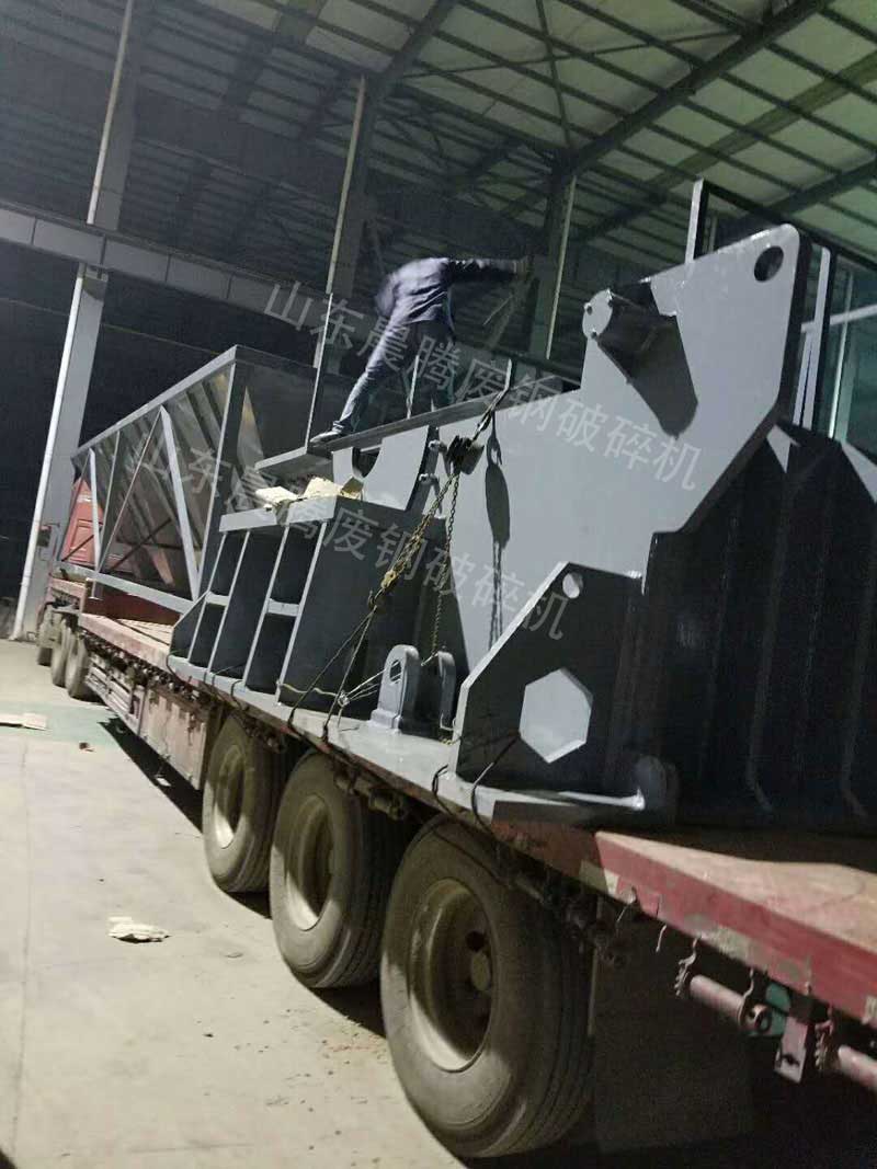 廢鋼生產(chǎn)線發(fā)往寧波